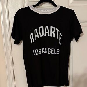 Rodarte Black and White Tee